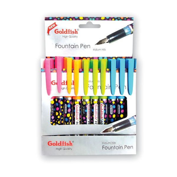 Goldfish Fountain Pen with Iridium Nib 1pc