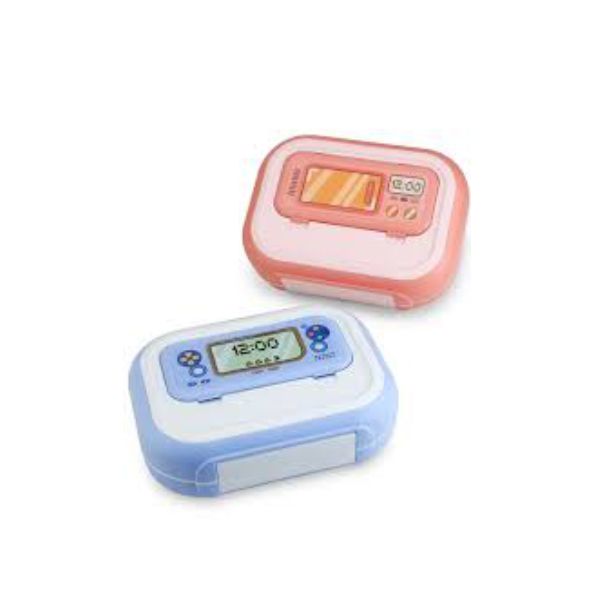 Leakproof Bento Lunch Box with 4 Compartments, Spoon & Fork for Kids, Adults, School, Work